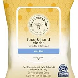 Burt's Bees Baby Chlorine-Free Wipes for Sensitive Skin- 30 Count-picture-21