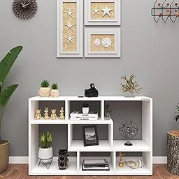 FURNIWUD Orry Engineered Wood Console Table | End Table Side Table for Living Room Hall Bedroom Office | Multipurpose Table for Home Décor - (White, D.I.Y)-picture-50