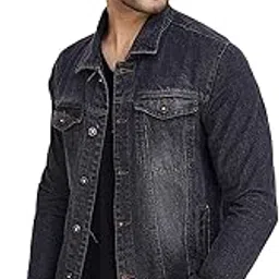 klizen Light Black Denim Jacket-picture-21