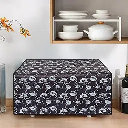 ZOSTERA Microwave Oven Cover Compatible For IFB 24L Solo (24PM2S, 37.5 X 48.2 X 27.6) (Dark Grey)-picture-27