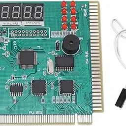 Wowobjects® PC Diagnostic Card, 4 Digit Standard PCI ISA Port PC Analyzer Tester, Dual Post Code Display Desktop Diagnostic Card for PC Motherboard |-image-84