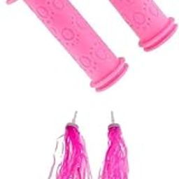 calandis CALANDIS™ Kids Bicycle Handlebar Grip + Bike Streamers Tricycle Handlebar Grip Tassels | Handlebar Grips Tape & Pads | Bicycle Components & Parts | Cycling-picture-1