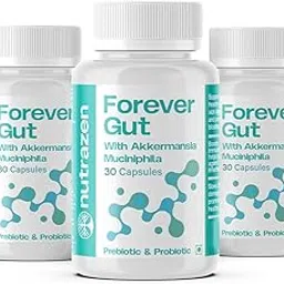 Forever Gut Probiotic | 50 Billion CFU, Lactobacillus + Akkermansia Muciniphila |18 Strains with L-Glutamine & L-Reuteri | Supports Digestive Health, Gut Balance, Immunity | 90 Capsules, 90-Days Dose-picture-13