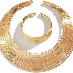 shining diva fashion Latest Stylish Design Fancy Bracelet Necklace Jewellery Set for Women (16522s)-picture-21