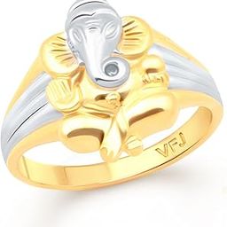 vighnaharta Dhumravarna Gold and Rhodium Plated Alloy Gents Ring for Men and Boys -[VFJ5042FRG]-picture-23