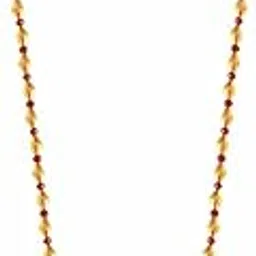 p.c. chandra jewellers 22KT Yellow Gold Tushi Necklace for Women - 1.1 Grams-picture-21