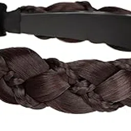 apsambr 1pcs dark Brown Hairband Hair Accessories Plastic Hairband Headband for Girls and Woman-picture-15