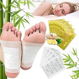 Swaege Detox Foot Pads for Body Cleansing & Relaxation - Natural Herbal Adhesive Patches to Remove Toxins, Improve Sleep, Relieve Stress & Boost Energy - 10 Pcs Wellness Care Pads-picture-40
