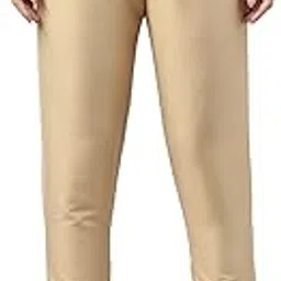 go colors Women's Regular Fit Mid Rise's' Solid Antique Pants-picture-31