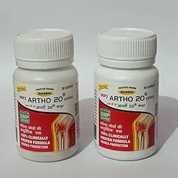 generic Artho 20 Ayurvedic Joint Support Capsules, 30 Count, GMP Certified, Pack of 2-picture-36
