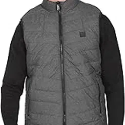 arrow Men Men Grey Reversible Polyester Sleeveless Jacket-picture-55