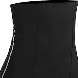 CALADNIS Women Sauna Slimming Belt Thermo Waist Trimmer Exercise Body Shaper M-image-37
