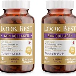 HealthBest LookBest Skin Collagen 60 Capsules | Pack of 2-picture-25