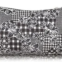 daniel clark Beatiful Floral Print Sling Bag for Women, Black and White-picture-11
