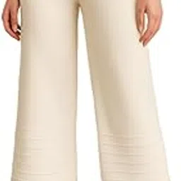 Women Woolen Knitted Winter Wear Palazzo Pants || Bottom Design Woollen Trouser || Women Warm Palazzos|| Knitted Flared Palazzo-image-12