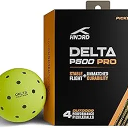 Hundred Delta Pro Pickleball Balls | Pack of 4 | USA Pickleball Approved | Hole Design | Tournament Ball-image-62