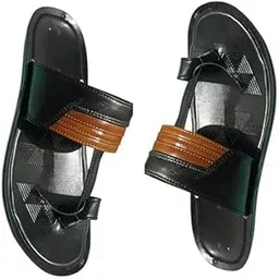 sterikare Men's Cushioned Slip-On Sandals, Comfortable Outdoor Slippers (Design 12, 2, UK Footwear Size System, Adult, Men, Numeric, Medium, 7)-picture-40
