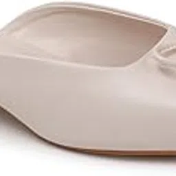 elle Women's Classic Bow Detail Square Toe Mule Shoes-picture-11