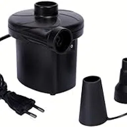 cr enterprise AC Electrical Air Pump, Quickly Inflates & Deflates All Large Volume Inflatables (BLACK-1PC)-picture-12
