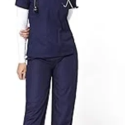 KNYA Ecoflex Lite Women's Scrub Suit, 5 Pocket, 2-way Stretch-picture-30
