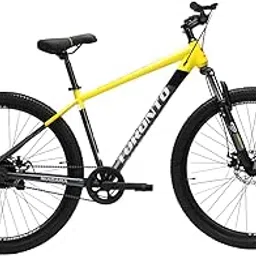 Toronto Niagara 27.5” Unisex Bicycle | Sturdy Carbon Steel Frame | Lightweight & Single-Speed Cycle with Quick-Release Wheels, Adjustable Seat & Handlebars, Bright Headlight & Nylon Tires-picture-19