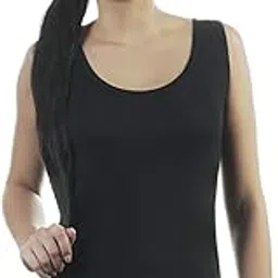 vstar Women's Cotton Knitted Long Camisole with Side Slit_Hugs-Full-picture-30