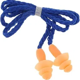 Shayaan Soft Corded Ear Plugs Reusable Washable Hearing Protection Earplugs Ear Defenders-picture-37