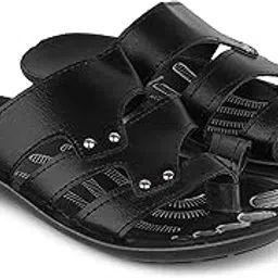 WINGSCRAFT- Lightweight & Comfortable PU Slippers For Men|Flip-Flop For Men| Stylish PU Slipper Chappal For Men-image-18