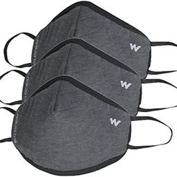 wildcraft Unisex-Child Polyester SUPERMASK W95+ Reusable Outdoor Respirator 3P : Grindle : Gry_Dark : S (8903338297840 (Pack of 3))-picture-7