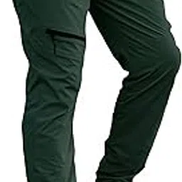Men's Cargo Joggers with Zipper Pockets | Quick-Dry Polyester Sweatpants with Multi-Pocket Design | Versatile Track Bottoms for Gym, Sports, Running & Travel-picture-35