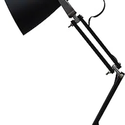 Billiejean Aluminium Matte Black 777 Reading & Studying Led Table Lamp, Pack Of 1-picture-27