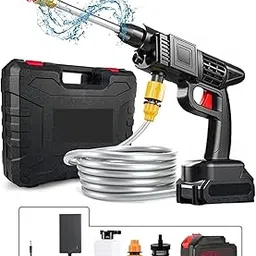 ARROM Cordless Multi-Purpose Car Pressure Washer, High Pressure Spray Gun Machine for car, Bike, Solar Panel, AC, Floor, Wireless Technology-image-5