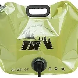 SVK Dream Camping Water Saving Container Bag 8L Drinking Water Portable and Convenient Collapsible with Faucet Water Tank Mountain Container Bag for Outdoor Adventures and Emergencies [ 31x41x1 CM ]-picture-16