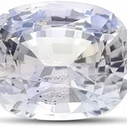 uspto Unheated Untreated Natural AAA++ Safed Pukhraj Stone Original Certified Ring Making सफेद पुखराज रत्न Shvet Pokhraj Rashi Ratan 3.75 Carat Leuco White Sapphire Gemstone 4.25 Ratti कुंभ राशि का नग-picture-24