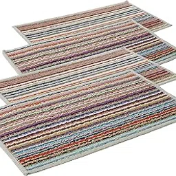 Amazon Brand - Solimo Tufted Valencia Doormat for Room | Office | Entrance - Set of 4 (38 x 58 cm)-picture-37