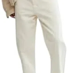 cabrrr Men’s Relaxed Fit Mid Rise Jeans | Soft Cotton Blend Stretchable Denim | Everyday Comfort Wear Jeans for Men – Breathable & Stylish Casual Bottoms Cream Beige Color-picture-31