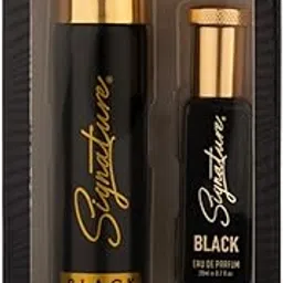 Signature Black Perfume & Deodorant Gift Set | Unisex Fragrance | 20ml Eau de Parfum & 70ml Body Spray Deo | Floral Amber Scent | Long-Lasting Freshness | Ideal Gift for Men & Women-picture-20