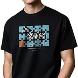 nobero Mens Cotton Graphic Printed Regular Fit T-Shirt-picture-21