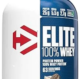 Ellite 100% Whey Protein Powder - 5lbs 2.3kg (Cookies & Cream)-picture-31