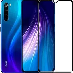 CEDO Tempered Glass for Redmi Note 8 | Screen Protector Full HD Quality Tempered Glass Edge to Edge Coverage (Black)-picture-32