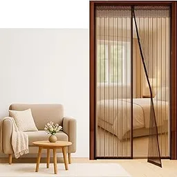 Velcro Mosquito Net | Magnetic Mosquito Net for Door 7 Feet | Mosquito Net for Doors with Magnet | Mosquito Net for Door with Magnet (210 * 100cm)-picture-15