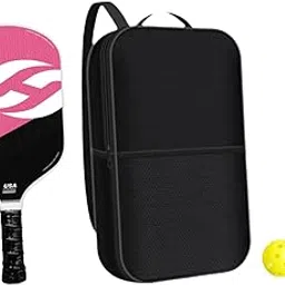 MERISHOPP Carbon Fiber Pickleball Paddle Pickleball Racquet for Playing Indoor Outdoor Pink Set-picture-32