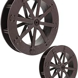 BESPORTBLE 2pcs Water Wheel Fountain Accessories for Fish Tank and Garden Decor Lightweight Scene Layout Prop for-picture-60
