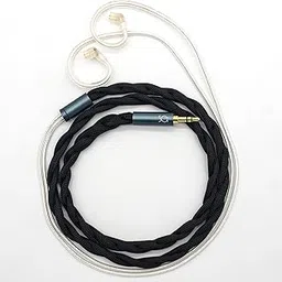 SoundsGood Hyle Hyle Handmade Repair Cable 4N Sterling Silver Enamel Oxygen Free Copper High Purity Monocrystalline Copper Silver Plated Oxygen Free Copper Earphone Upgrade Cable Replacement Cable-picture-17