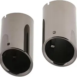 Enakshi (Label) Creations Auto Car Stainless Steel Exhaust Pipe Tail Muffler Tip for B, M, W 12-16 Black-picture-14