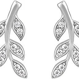 giva 925 Silver Leaf Earrings| Drops to Gift Women & Girls | With Certificate of Authenticity and 925 Stamp | 6 Months Warranty-picture-20