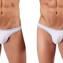 bruchi club Mens and Boys Thong Strechable Cotton Underwear Unique Flexible Combo Pack of 2-picture-56