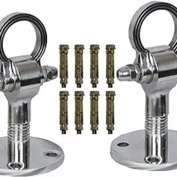 TRENDY CREATION HUB 6 Inch Long Heavy Duty Hooks for Hanging Swing Kada Zula for Home Suitbale for Hammock Swing jula Kadu with Anchor Bolt Fasteners (Pack of 2)-image-18