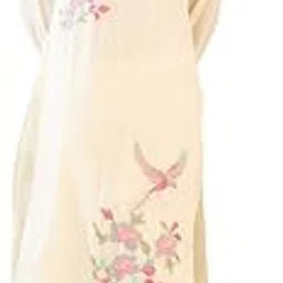 indo era Women's Pure Cotton Floral Embroidered Straight Kurta & Pant Set (IESTR11944)-picture-25