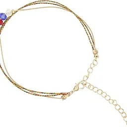 nakabh Fashion Jewellery Indo Western Single Leg Anklet for Girls and Women-picture-50